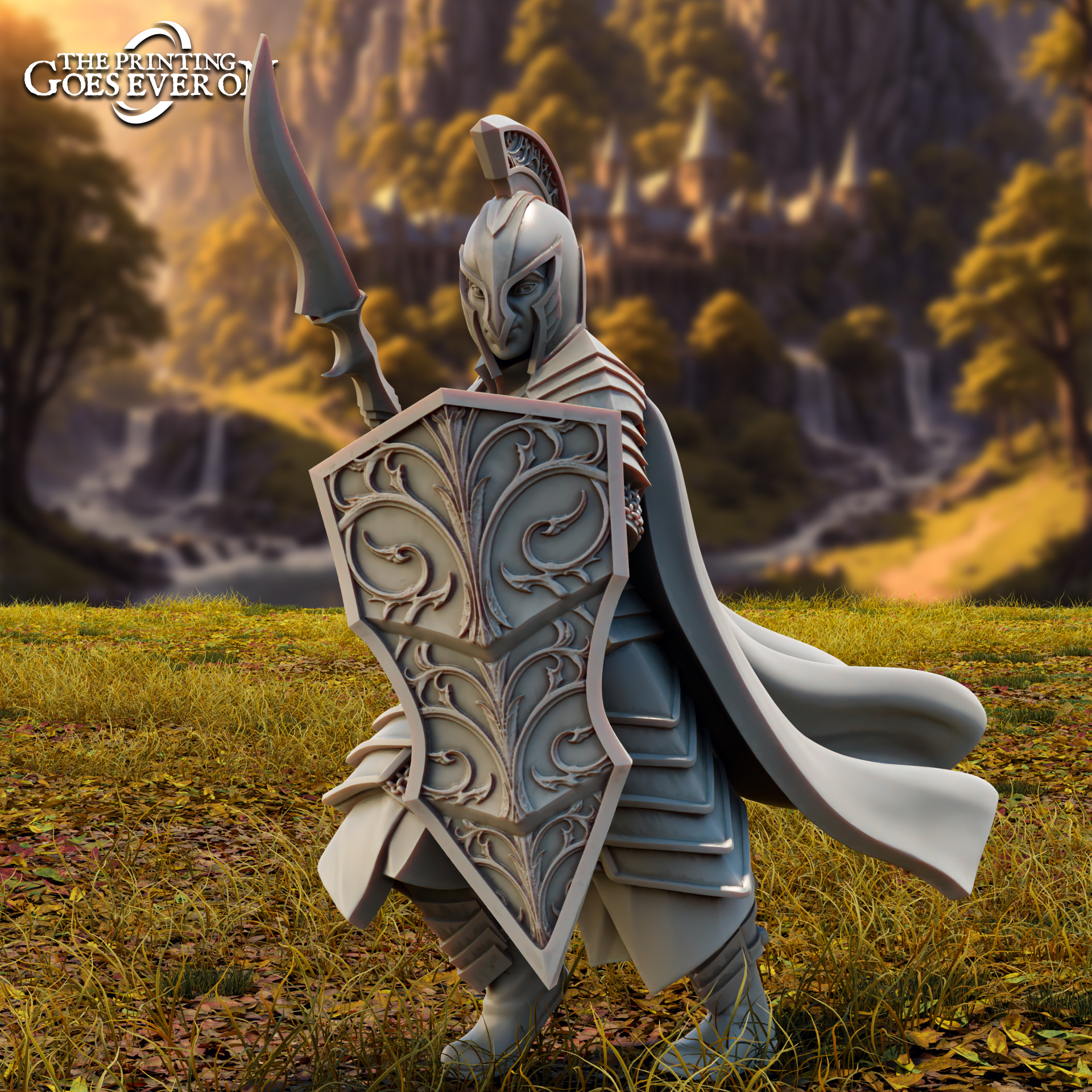 High Elf Spearman B - Presupported